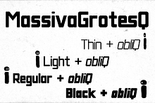 Massiva GrotesQ complete