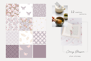 Cherry Blossom Vector Collection