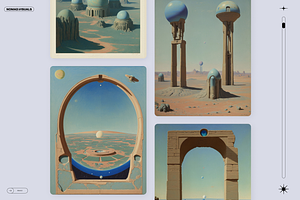 Ancient Mars Illustrations