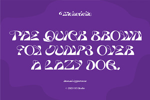 Wickedelic Font