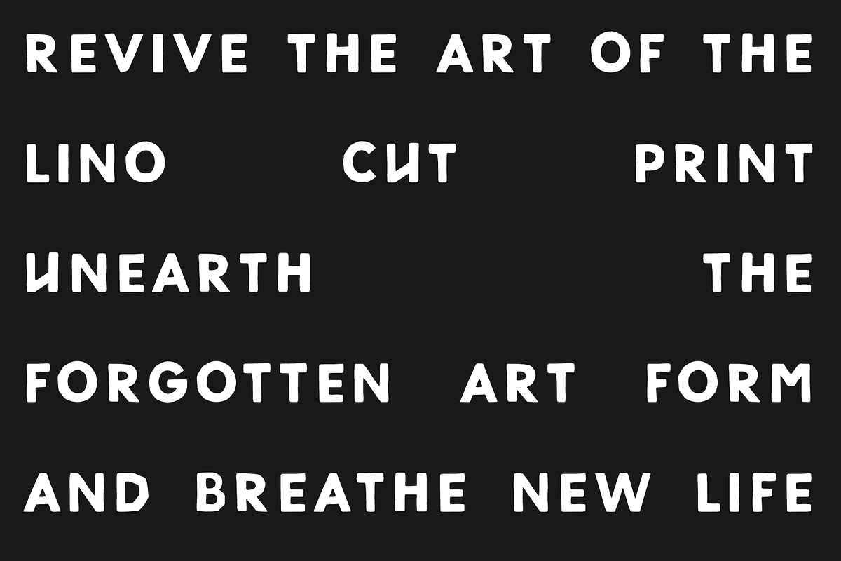 Linewleum Font Family, a Sans Serif Font by Migomojo Type House (Photo 11 of 13)