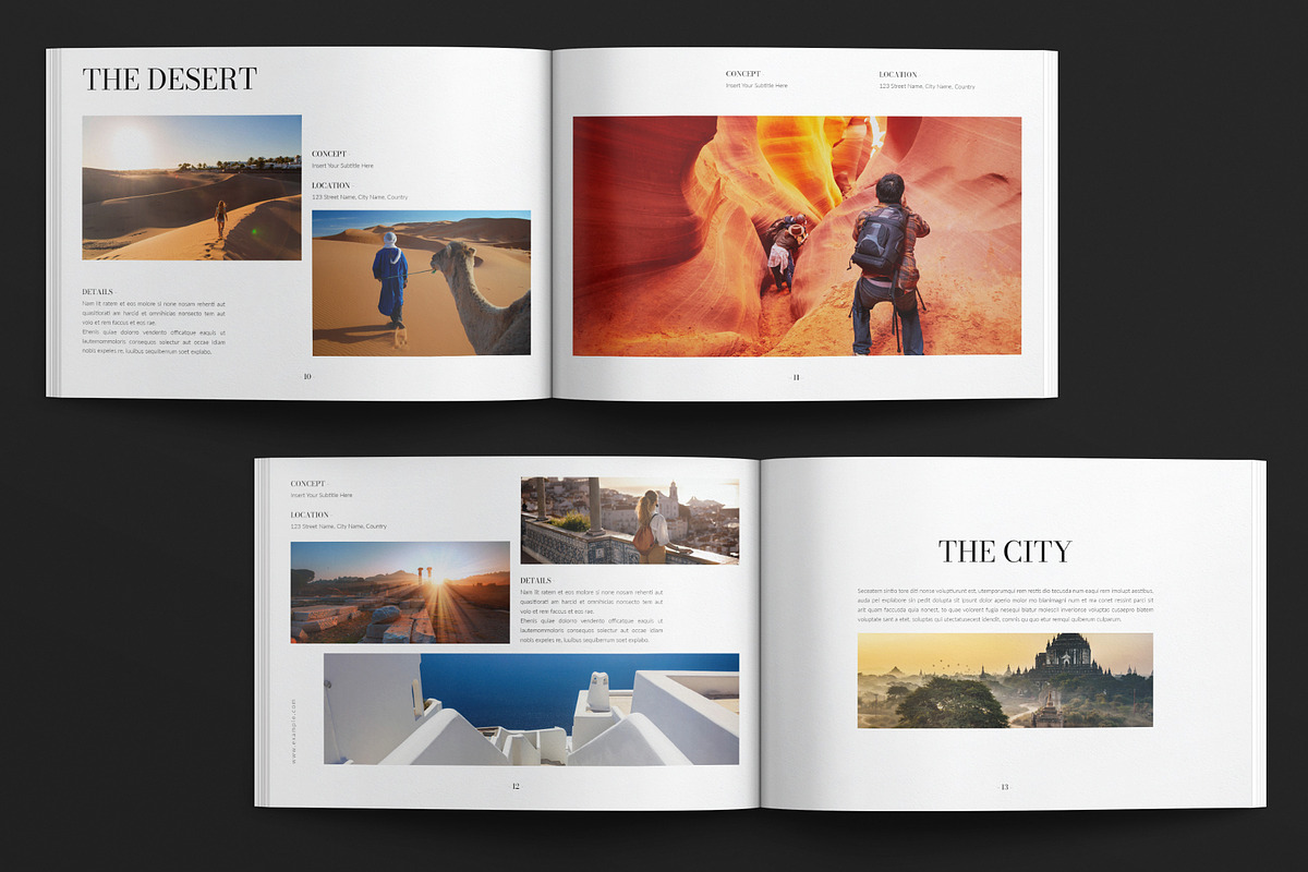 Photography Portfolio Landscape, a Brochure Template by E-Type (Photo 5 of 7)