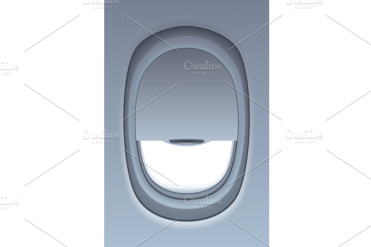 Modern aircraft interior featuring, an Object Illustration by the8monkey