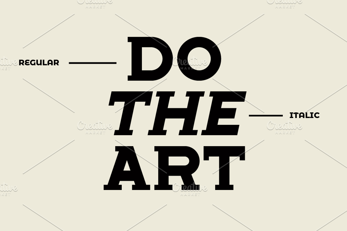 Rowen Bold Slab Font, a Slab Serif Font by Artiveko (Photo 5 of 7)
