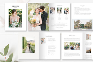 16-Page Wedding Photography Magazine