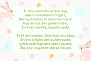 Funny Bunny playful handwritten font, a Handwritten Font by lerinartstudio (Thumbnail 8 of 10)