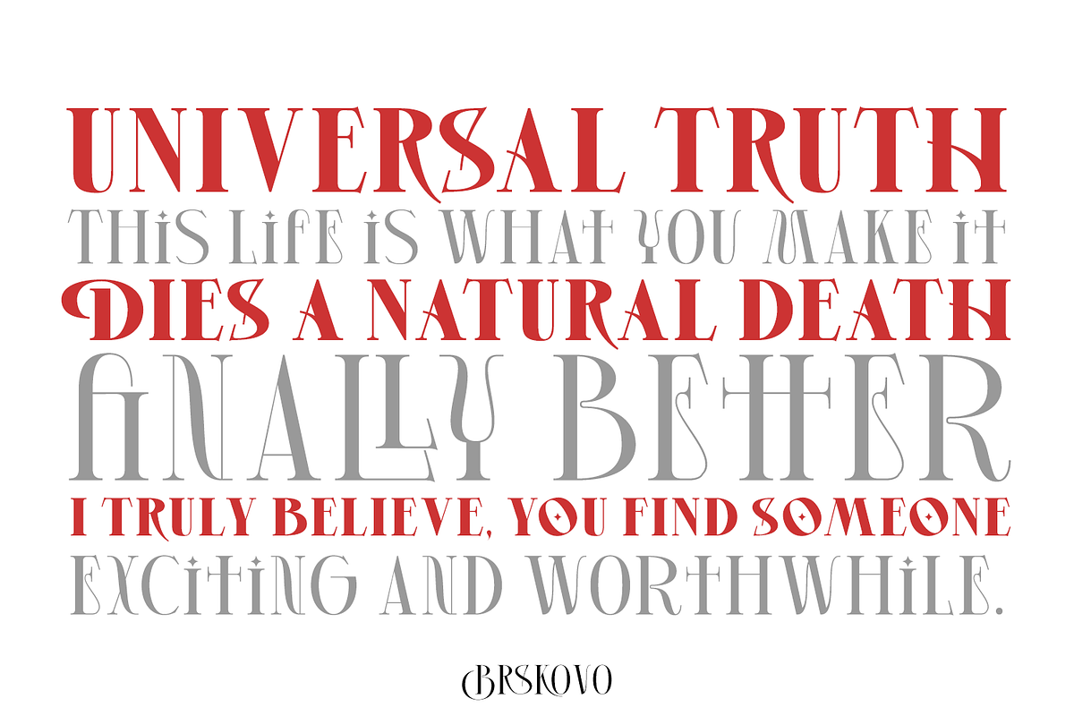 Brskovo Display Font, a Serif Font by TypeClassHeroes (Photo 3 of 15)