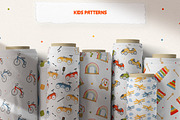 Vintage Toys Clipart & Patterns, an Illustration by JT_Design_Art (Thumbnail 2 of 10)