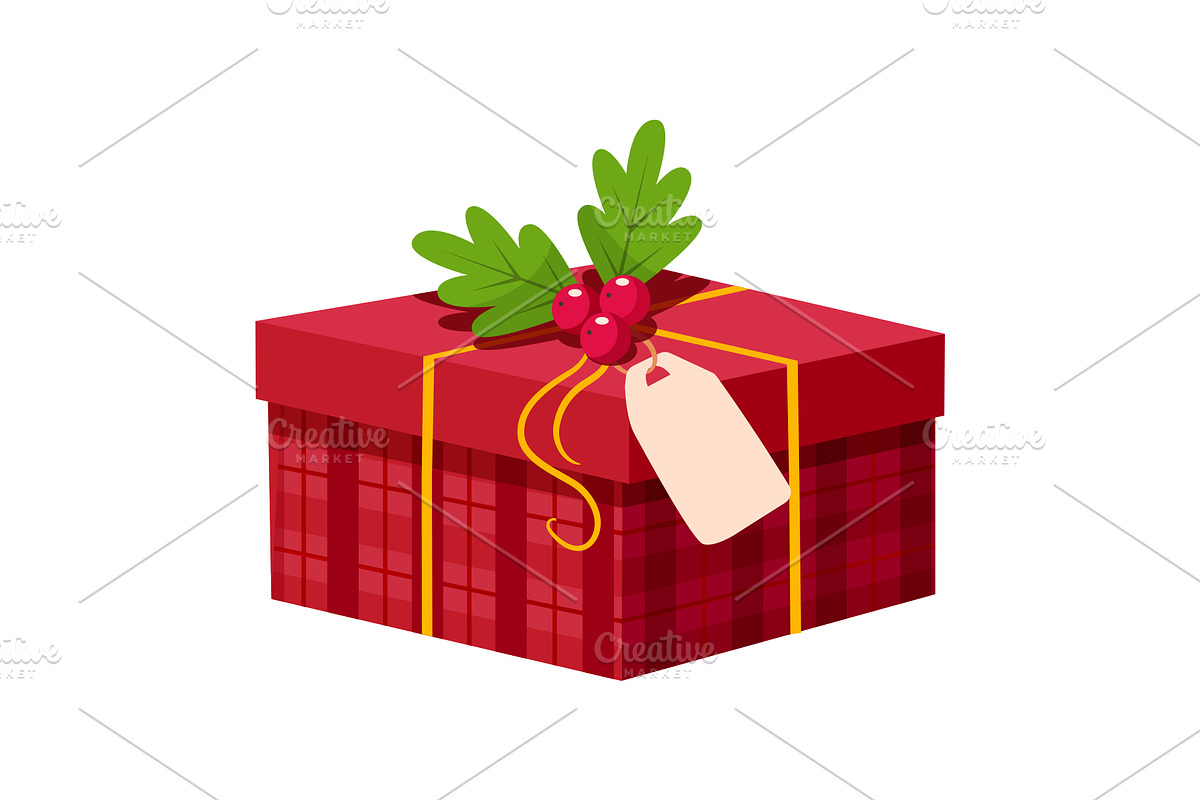 Christmas gift boxes, an Object Illustration by Elen_Art (Photo 4 of 5)