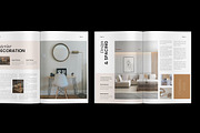 Interior Design Magazine Template, a Magazine Template by NorthPeak (Thumbnail 5 of 9)