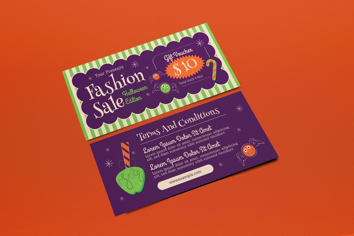 Halloween Fashion Sale Voucher preview 2