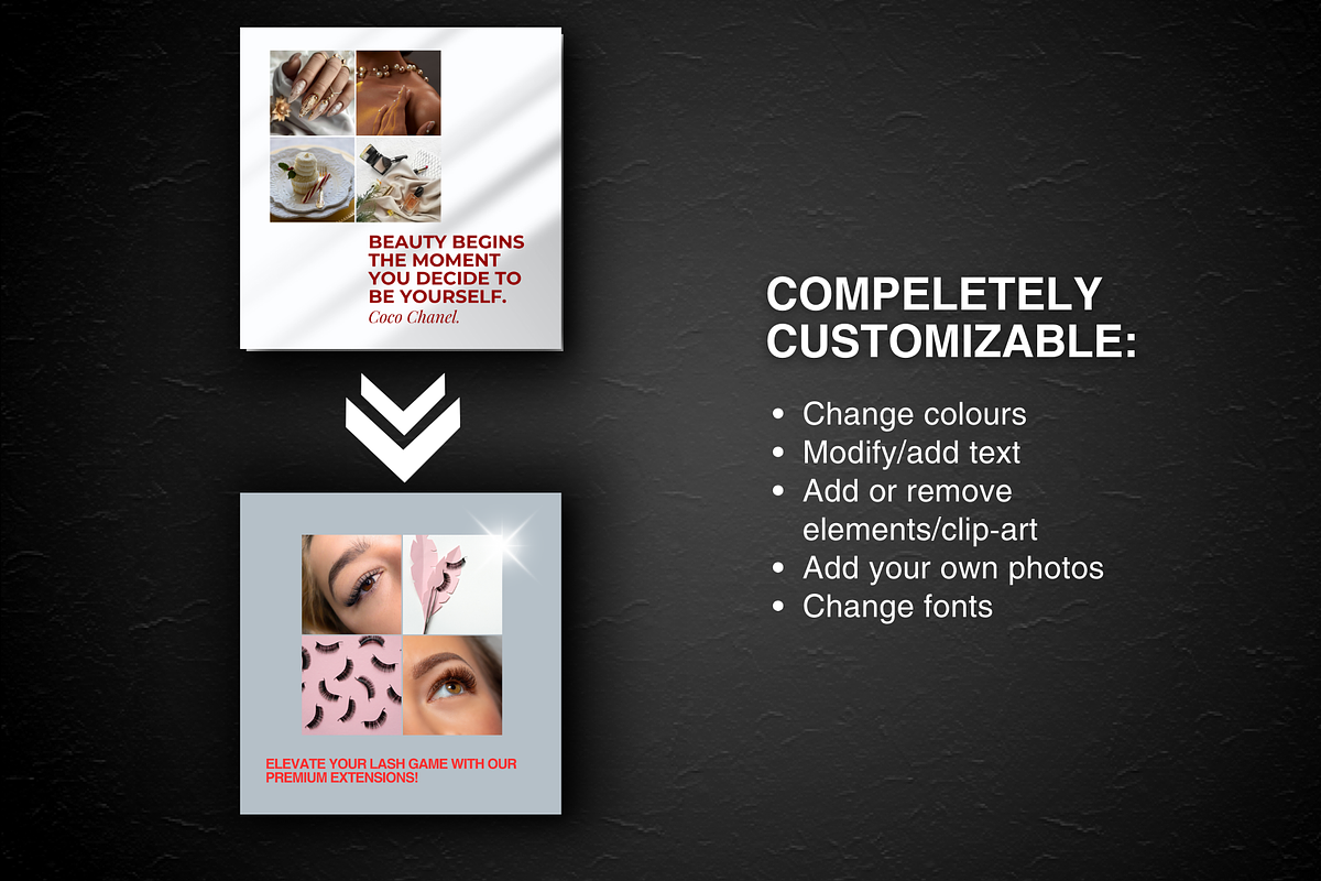 Nail Technician Instagram Templates, a Social Media Template by DesignsbyMariaStudio (Photo 6 of 9)