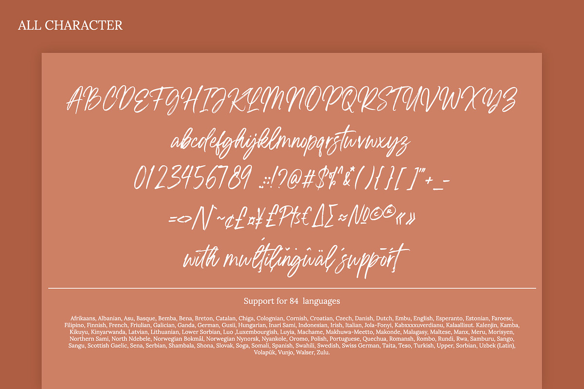 Lafayette, a Script Font by din-studio.com (Photo 14 of 15)
