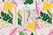 DEEP TROPICAL floral collection, a Texture Graphic by solmariart (Thumbnail 6 of 8)