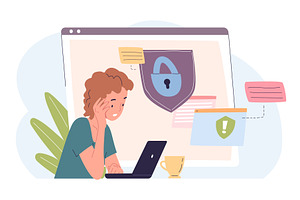 Cybersecurity training. Cyber, a Technology Illustration by Stock-Smart-Start