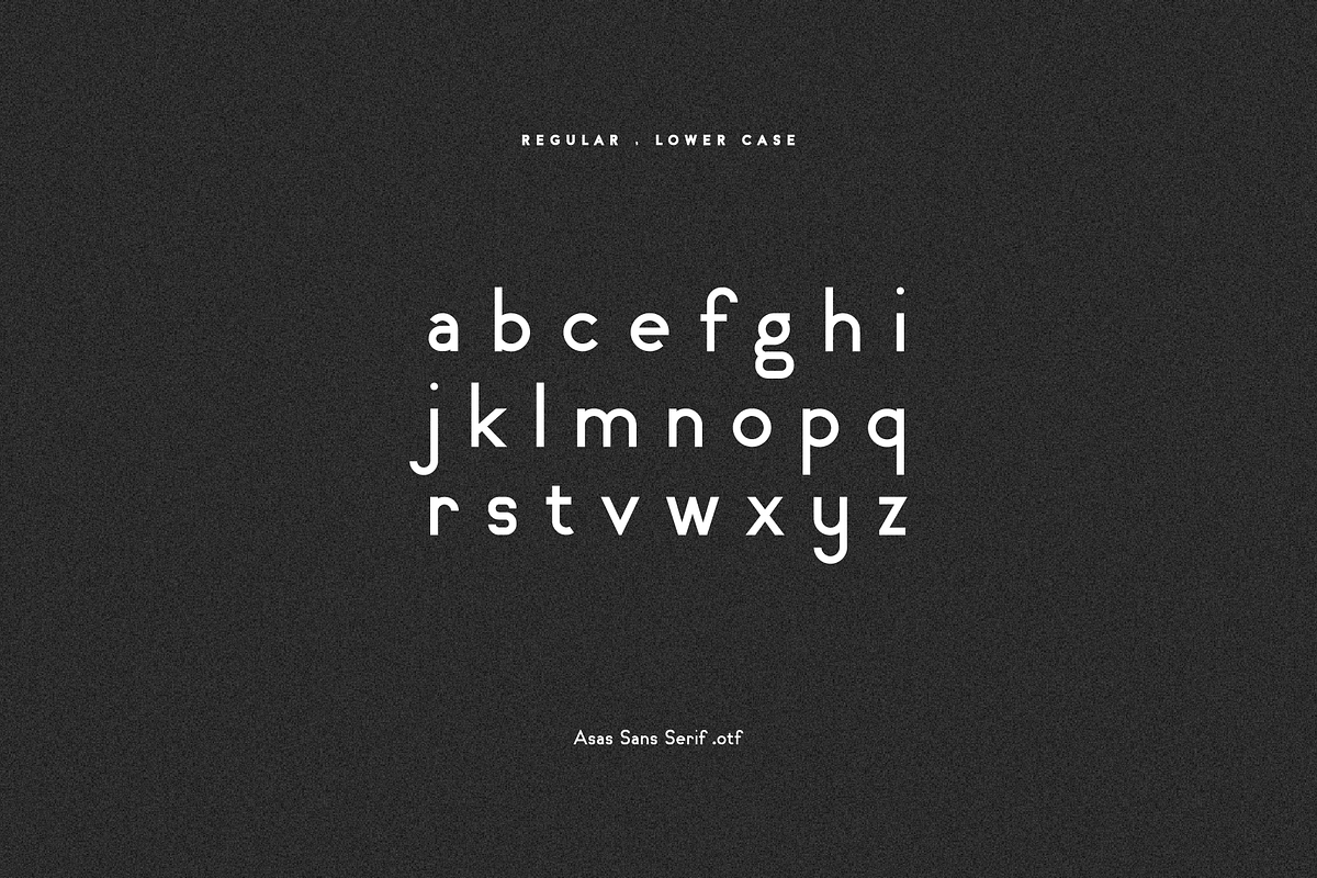 Asas Sans Serif, a Sans Serif Font by Maybe This Color (Photo 5 of 8)