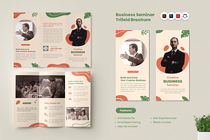 Seminar & Workshop Trifold Brochure