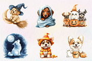 Cute Halloween Puppy Sublimation, an Illustration by CreationArt (Thumbnail 5 of 5)