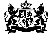 Royal Crest Shield Bundle, an Object Graphic by Creativeshirt (Thumbnail 3 of 20)