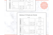 Weight Loss Journal, Fitness Planner, a Templates & Theme by Templatables (Thumbnail 8 of 10)