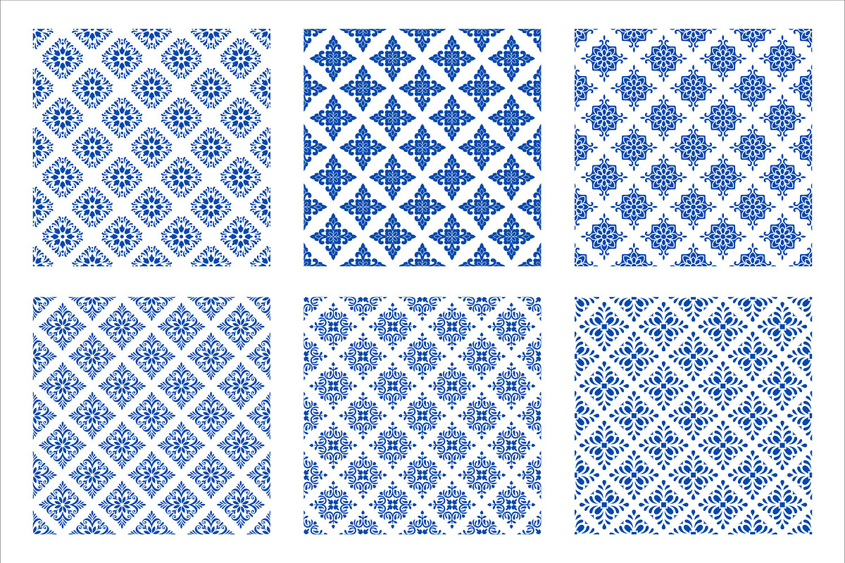 Pack of 50 abstrack floral pattern, a Pattern Graphic by Brainware Graphic (Photo 6 of 11)