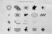 Bitmap Brutalist Shapes, an Object Graphic by Promo Graphics (Thumbnail 3 of 7)