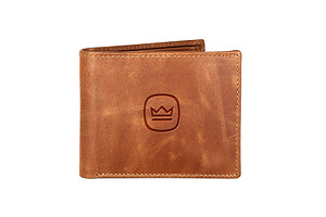 Leather Wallet Logo Mockup