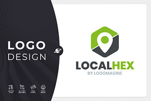 Local Hex Logo Template