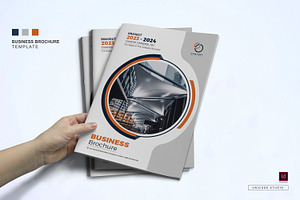 Company Profile Template, a Brochure Template by UnicodeID