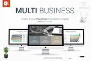 Multi Business PowerPoint Template, a Presentation Template by SlideSalad (Thumbnail 28 of 28)