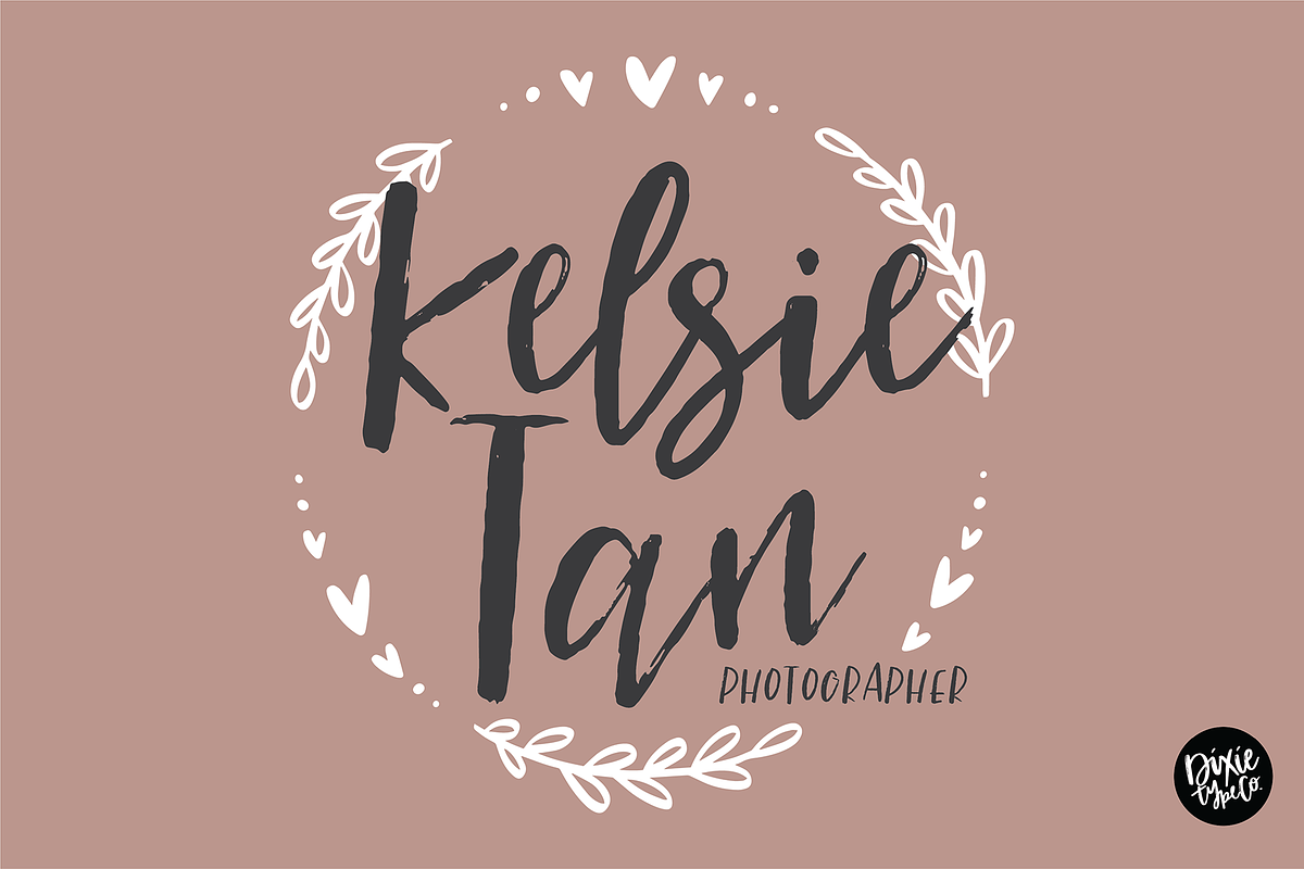 SAHARA a Distressed Script Font preview 6