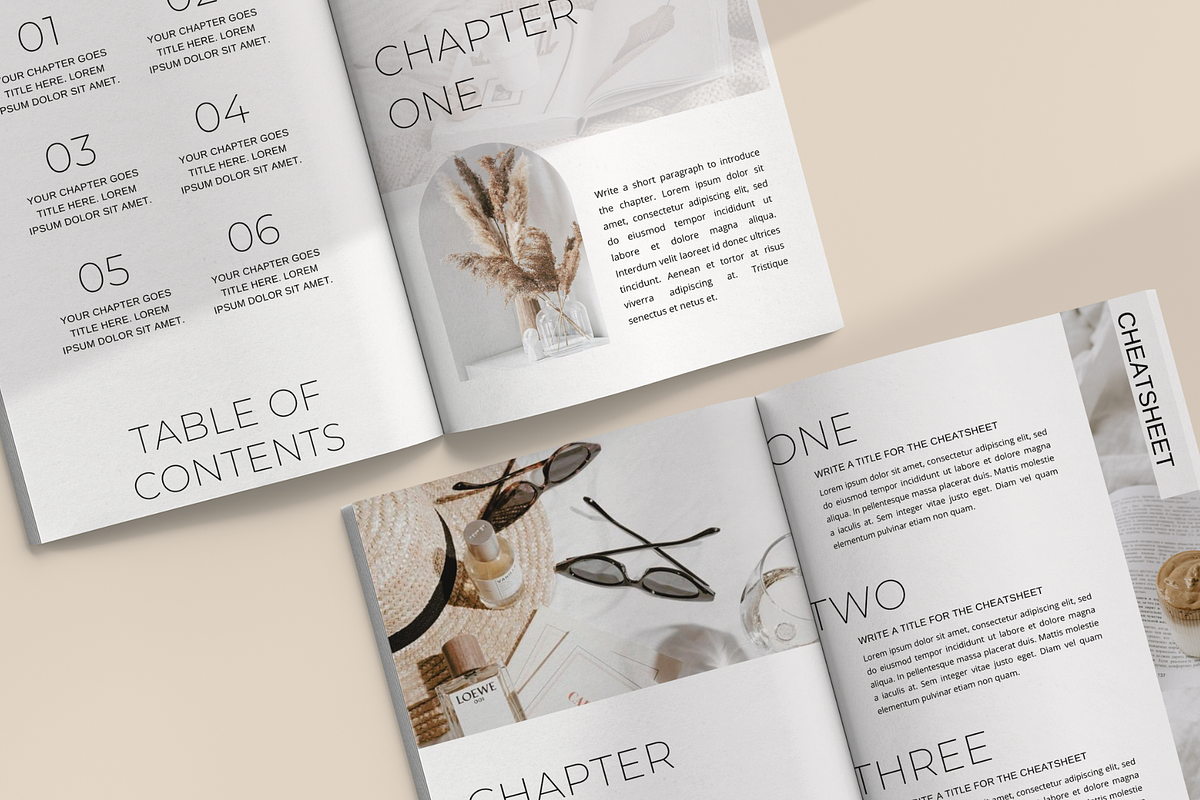 Ebook Workbook Handbook Template, a Magazine Template by ShopRShop (Photo 2 of 12)