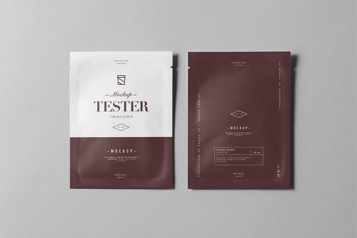 Foil Bag Sample Mock-up, a Packaging Mockup by Yogurt86 (Photo 13 of 18)