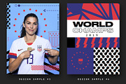 BLITZ F.C. - FUTBOL VECTOR PACK, a Pattern Graphic by GOAT Design Co. (Thumbnail 4 of 8)