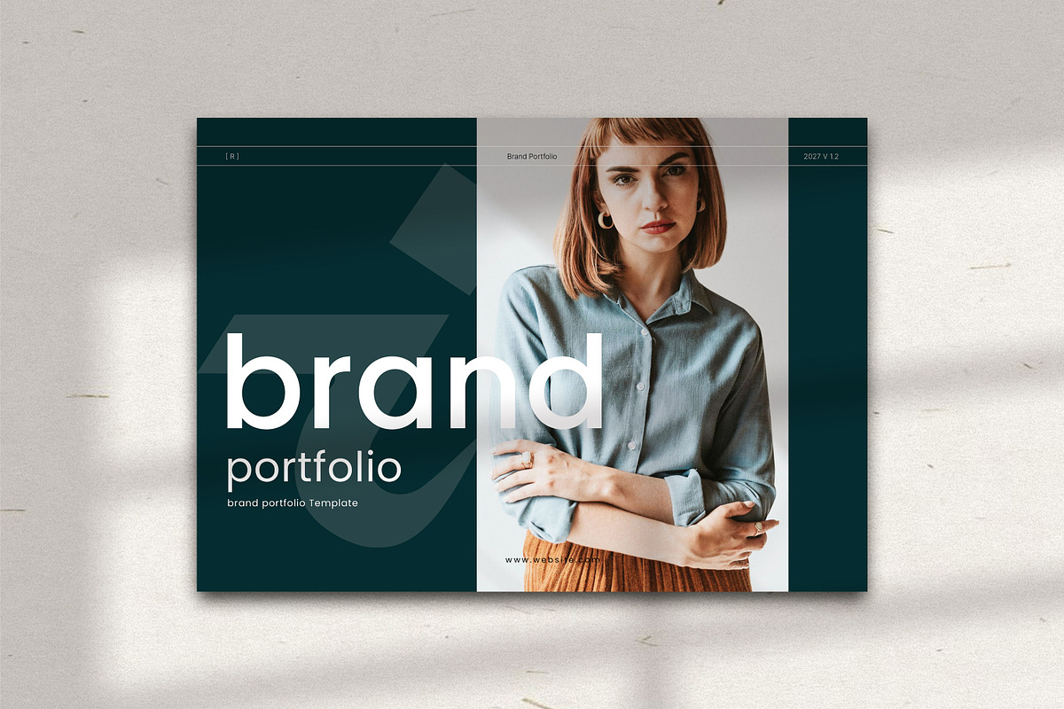 Brand Portfolio, a Brochure Template by Aura Agency (Photo 2 of 9)