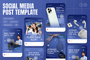Electronic Sale Instagram Post, a Social Media Template by Annora Studio (Thumbnail 1 of 6)