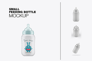 Baby Bottle Mockup