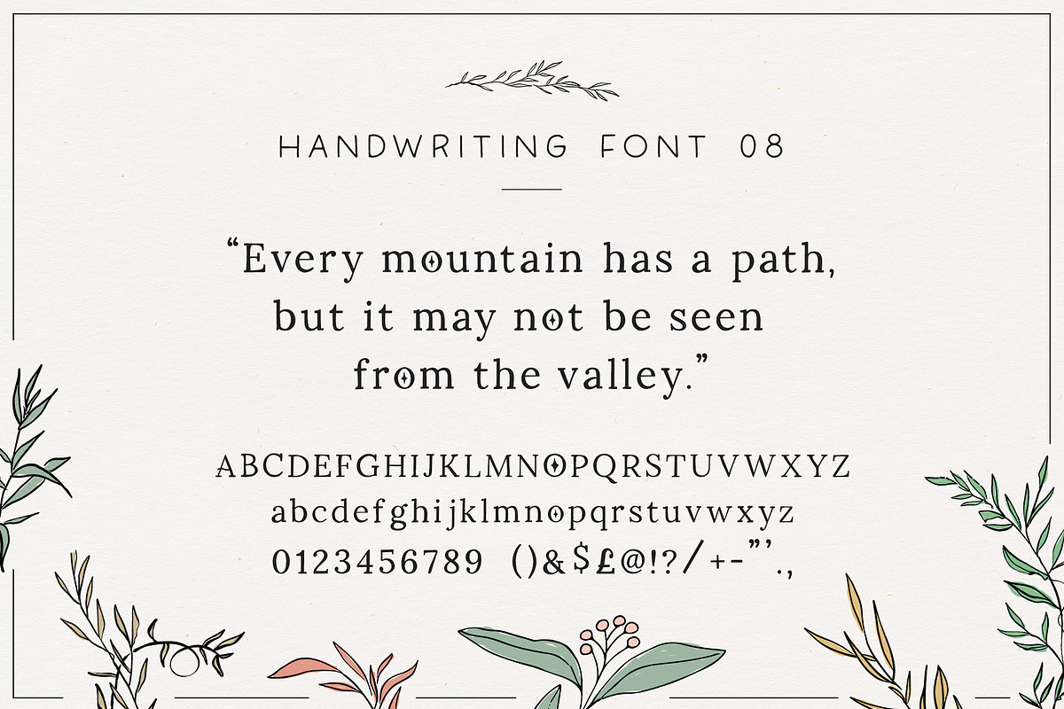 The Handwriting Font Bundle, a Sans Serif Font by Salt & Pepper Designs (Photo 10 of 12)