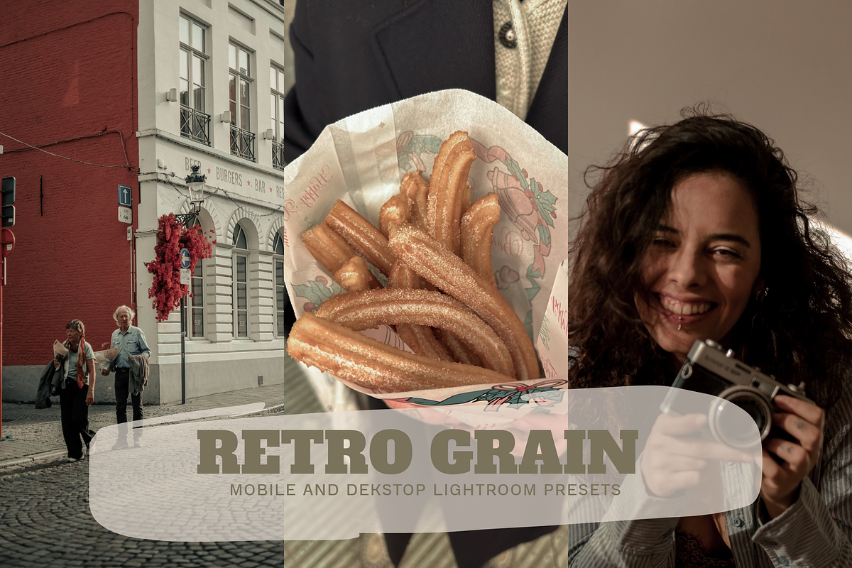 Retro Grain Lightroom Presets, a Preset Add-On by ARTSYNO (Photo 1 of 5)