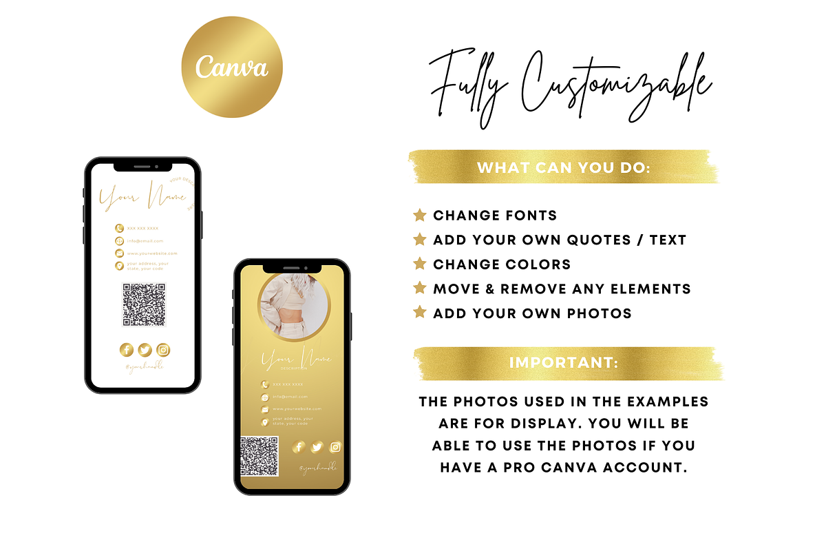 Gold | Small Business Branding Kit, a Stationery Template by CoCreatorDesigns (Photo 10 of 10)