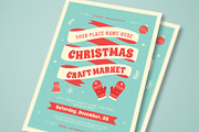 Christmas Craft Market Flyer, a Flyer Template by Guuver (Thumbnail 2 of 3)