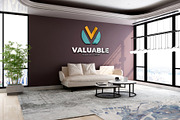 PSD Office Interior Wall Mockup, a Product Mockup by Ayy (Thumbnail 16 of 17)