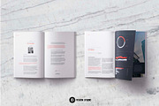 Annual Report InDesign Canva, a Brochure Template by ID Vision Studio (Thumbnail 14 of 17)