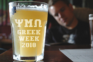 Collegiate Greek Font Set