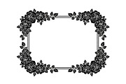 Floral Decorative Frame Vector Bundl, an Illustration by musafir_fashion (Thumbnail 12 of 51)