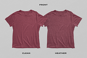 2-in-1 T-Shirt Mockup, a Merchandise Mockup by Clint English (Thumbnail 2 of 5)