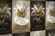 Mardi Gras Masquerade Ball Flyer, a Flyer Template by Ade Concept (Thumbnail 4 of 6)