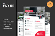 Business Flyer Template, a Flyer Template by Advaita Printables (Thumbnail 1 of 4)