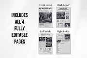 Newspaper Independence Day Invitatio, an Invitation Template by ZoloDesignHub (Thumbnail 3 of 10)