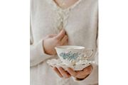 Toile of the Flowering Orchard, a Pattern Graphic by MouseGrey (Thumbnail 4 of 8)